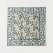 Zomerse maagdenpalmbloem  Elegant Bloemen Wandkleed (Voorkant (horizontaal))