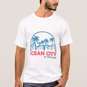 Zomerse oceaanstad - Maryland T-shirt