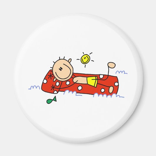 Zomerse ontspanning magneet (Voorkant)