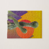 Zomerse puzzel met geschenkdoos (Horizontaal)