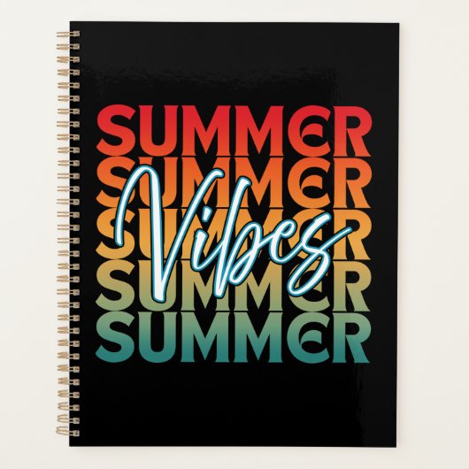 ZOMERSE SFEER STRAND GEZINSVAKANTIE PLANNER (Voorkant)