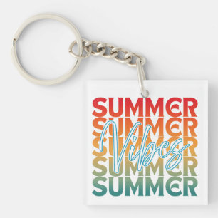 ZOMERSE SFEER STRAND GEZINSVAKANTIE SLEUTELHANGER