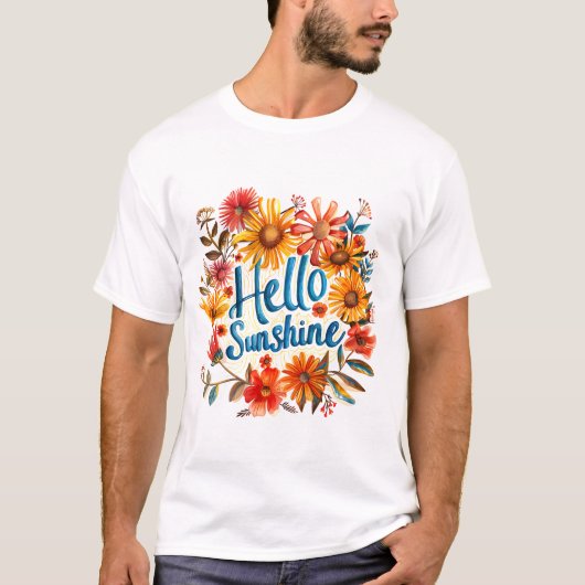 zomerse sfeer t-shirt (Voorkant)