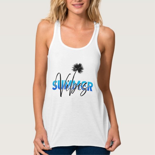 zomerse sfeer tanktop (Voorkant)