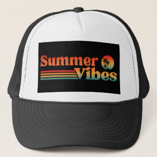 ZOMERSE SFEER VINTAGE ZONSONDERGANG VACATIE TRUCKER PET