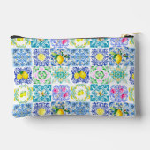 Zomerse Siciliaanse citrus Mediterrane azulejo Etui (Achterkant)
