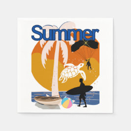 zomerse spirit servet