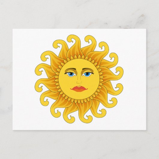 zomerse troost briefkaart (Voorkant)