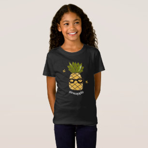 Zomerse tropische ananas Kinder meisjes T-shirt
