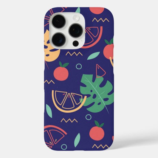 Zomerse tropische grafische kleurrijke patroon Case-Mate iPhone case (Achterkant)