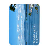 Zomerse uitzicht van Oslofjord vanuit Oslo Magneet (Verticaal)