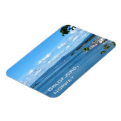 Zomerse uitzicht van Oslofjord vanuit Oslo Magneet (Linkerzijde)