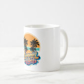 zomerse vibes-sinaasappel koffiemok (Voorkant rechts)