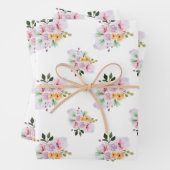 Zomerse Waterverven Inpakpapier Vel (In situ)