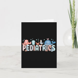 Zomerse Zee Dierlijke Pediatrie Nurse Peds Rn Pedi Kaart