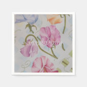 ZOMERSE ZOETE ERWTEN SERVETTEN (Voorkant)