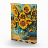 Zomerse Zonnebloemen Fotoblokken (Rechts)