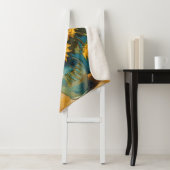 Zomerse Zonnebloemen Sherpa Deken (In situ)