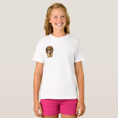 Zomerse zonnebril Leeuw Kinderen T-shirt (Voorkant volledig)