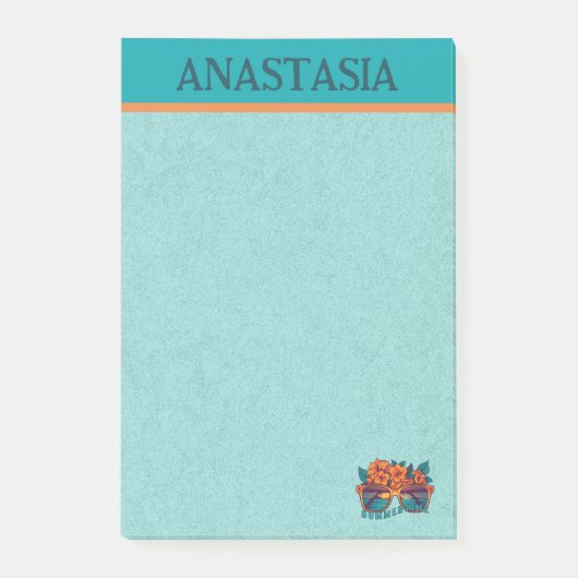 Zomerse zonnebril post-it® notes (Voorkant)