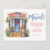 Zomerseizoen Bewegen Aankondigingskaart (Voorkant)