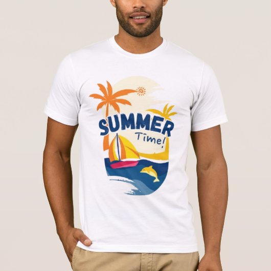 ZOMERSHIRT VOOR MAN .JPG T-SHIRT (Voorkant)