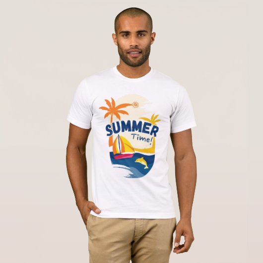 ZOMERSHIRT VOOR MAN .JPG T-SHIRT (Voorkant volledig)