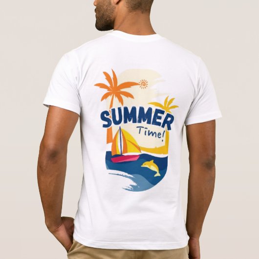 ZOMERSHIRT VOOR MAN .JPG T-SHIRT (Achterkant)