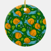 zomerslakken keramisch ornament (Achterkant)