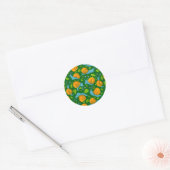 zomerslakken ronde sticker (Envelop)