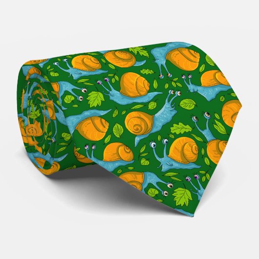 zomerslakken stropdas (Opgerold)