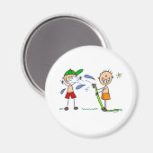 Zomerslang gevechtsmagneet magneet (Voorkant / Achterkant)