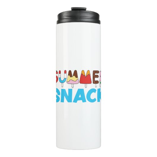 Zomersnack Kinder ijsjes Thermosbeker (Voorkant)