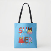 Zomersnack Kinder ijsjes Tote Bag (Voorkant)
