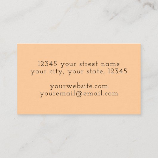  zomersoneel ontwerp visitekaartje (Achterkant)