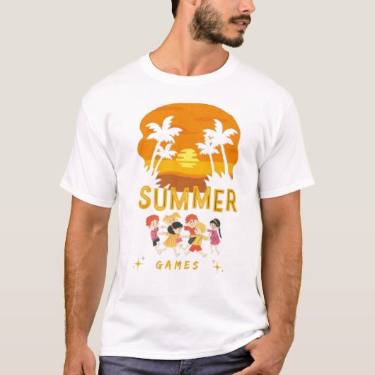 Zomerspelen T-shirt (Voorkant)