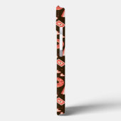 Zomerspullen Chocolade bruine achtergrond Case-Mate iPhone Case (Achterkant / Links)