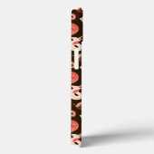 Zomerspullen Chocolade bruine achtergrond Case-Mate iPhone Case (Achterkant / Rechts)