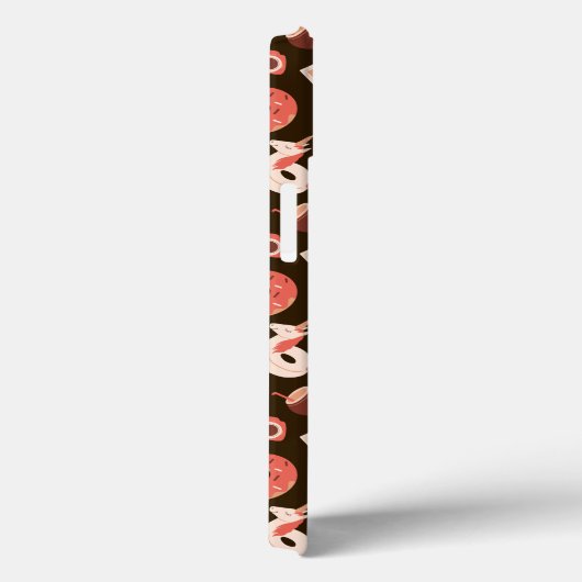 Zomerspullen Chocolade bruine achtergrond Case-Mate iPhone Case (Achterkant / Rechts)