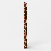 Zomerspullen Chocolade bruine achtergrond Case-Mate iPhone Case (Achterkant/links)