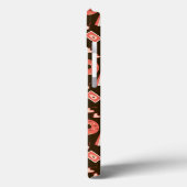 Zomerspullen Chocolade bruine achtergrond Case-Mate iPhone Case (Achterkant / Links)