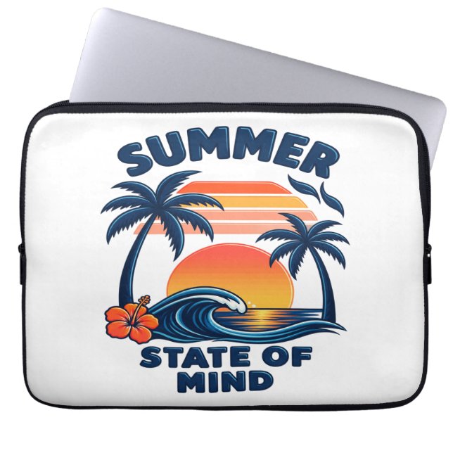Zomerstaat van Geest Laptop Sleeve (Voorkant)