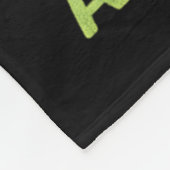Zomerstand Geactiveerd Schattige Alligator Kunst Fleece Deken (Hoek)