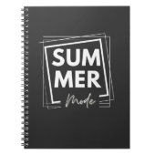 zomerstand notitieboek (Voorkant)