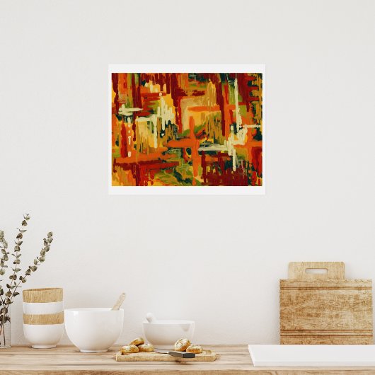 zomerstapes poster (Keuken)