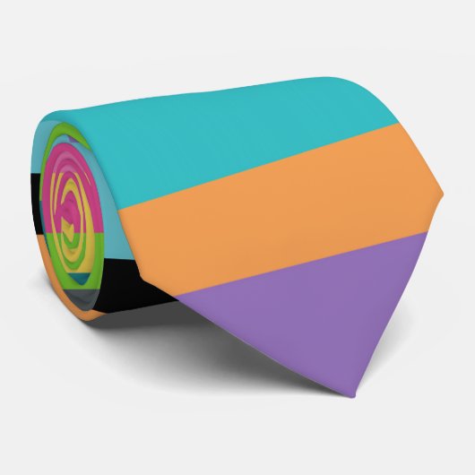 zomerstapes stropdas (Opgerold)