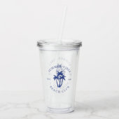Zomerstemming Acryl Drinkbeker (Achterkant)
