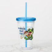 Zomerstemming Acrylic Tumbler Acryl Drinkbeker (Voorkant)