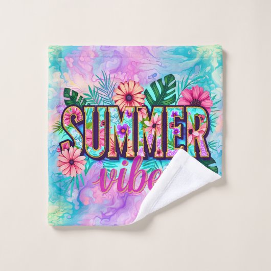 Zomerstemming Bad Handdoek (Wasdoekje)