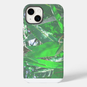Zomerstemming Bananenboom Bladeren Bleekgroene Pas iPhone 14 Hoesje